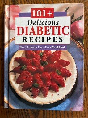 Delicious Diabetic Recipes Cookbook - Red Cover